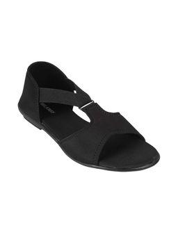 Walkway - Women Black Synthetic Back Close Flats