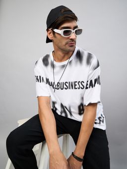 Club York - White Typography T-Shirt