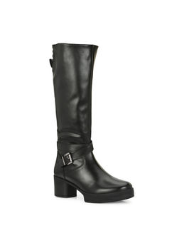 Delize - Women Black High Top Casual Boots