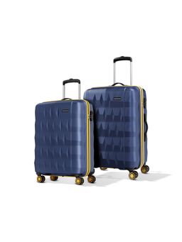 Aristocrat - Comet Hard Luggage Trolley Bags - Blue (Pack of 2)