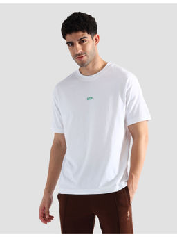 U.S. POLO ASSN. - White Pure Cotton Oversized T-Shirt