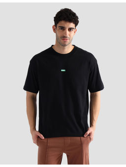 U.S. POLO ASSN. - Black Pure Cotton Oversized T-Shirt