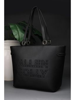Allen Solly - Women Black Formal Tote Bag