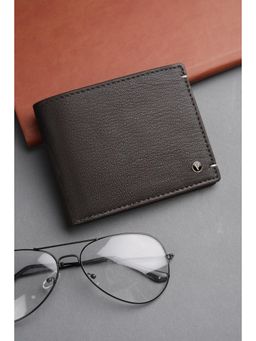 Van Heusen - Men Brown Genuine Leather Wallet