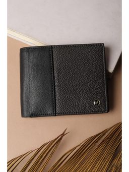 Van Heusen - Men Black Genuine Leather Wallet