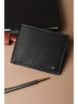 Van Heusen - Men Black Genuine Leather Wallet