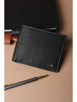 Van Heusen - Men Black Genuine Leather Wallet