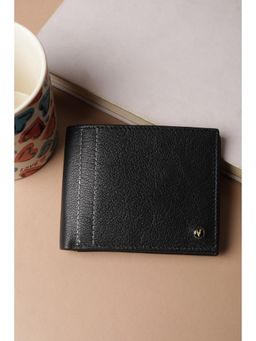 Van Heusen - Men Black Genuine Leather Wallet