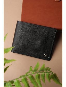 Van Heusen - Men Black Genuine Leather Wallet