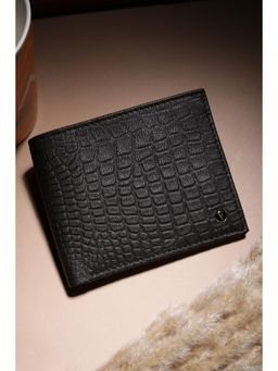 Van Heusen - Men Black Genuine Leather Wallet