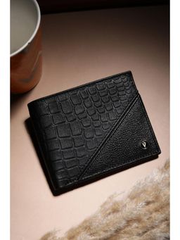 Van Heusen - Men Black Genuine Leather Wallet