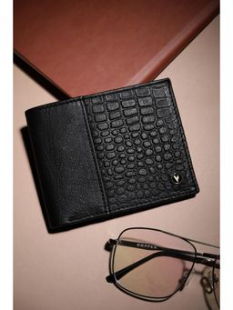 Van Heusen - Men Black Genuine Leather Wallet