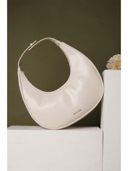 Van Heusen - Women White Solid Casual Handbag