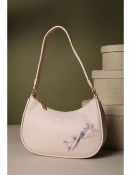 Van Heusen - Women Pink Printed Casual Handbag