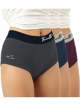 FREECULTR - Womens Antibacterial Micromodal Airsoft Cult Boxer Brief Multi-Color (Pack of 3)