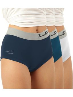 FREECULTR - Womens Antibacterial Micromodal Airsoft Cult Boxer Brief Multi-Color (Pack of 3)