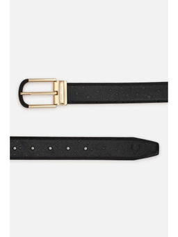 Allen Solly - Men Black Textured Casual Belt