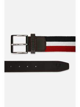 Allen Solly - Men Red Stripes Casual Belt