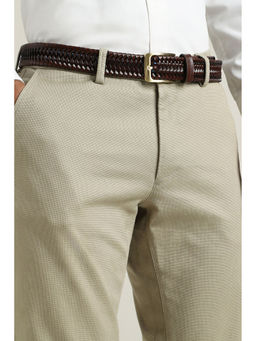 Simon Carter - Men Textured Brown Belt