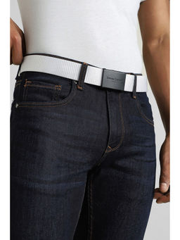 Simon Carter - Men Solid White Belt