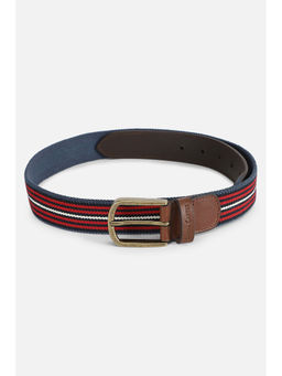 Simon Carter - Men Striped Red Belt