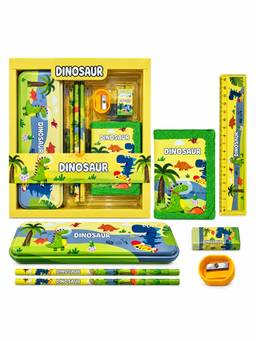 ilearnngrow - Pencil Box Dino Theme Stationary