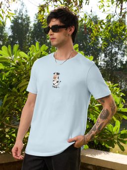 The Souled Store - Casual Classics: Hey Moo Men T-Shirts