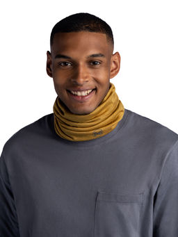 Buff - Unisex Yellow Merino Lightweight Multistrip Maize Tubular Neckgear