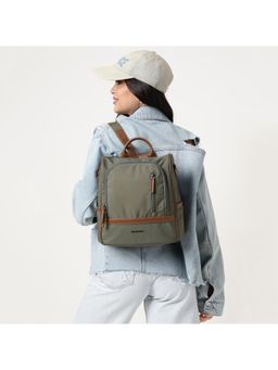 Fastrack - City Block Olive Backpack