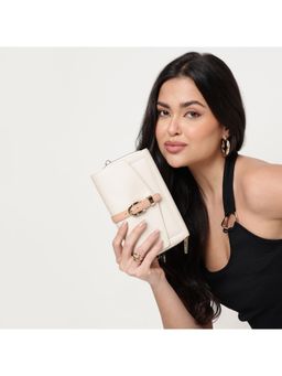 Fastrack - Buckle Belle Sling Bag - Off White