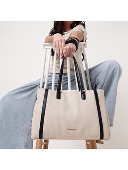 Fastrack - Metro Carry Laptop Tote Bag With Detachable Strap - White