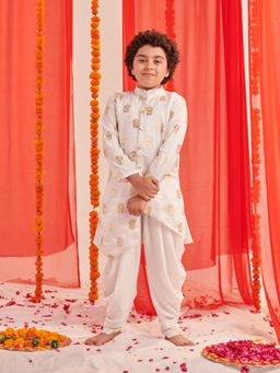 PSPeaches - Boys Regular Kurta with Dhoti Pants (Set of 2)