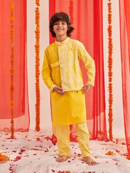 PSPeaches - Boys Regular Kurta with Pyjamas (Set of 2)