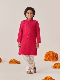 PSPeaches - Boys Regular Kurta with Pajama (Set of 2)