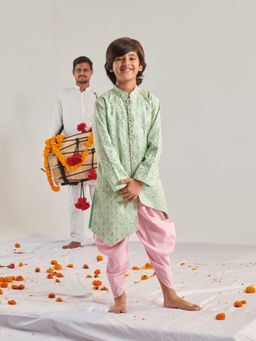 PSPeaches - Boys Regular Kurta with Dhoti (Set of 2)