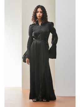 Genes Lecoanet Hemant - Sophisticated Women'S Poly Crepe Long Dress