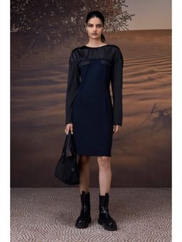 Genes Lecoanet Hemant - Structured Navy Shift Dress