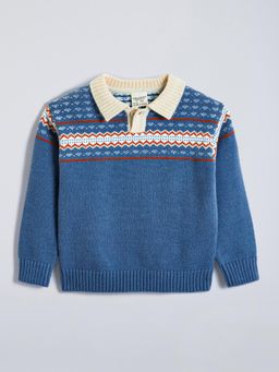 Hopscotch - Fair Isle Knit Sweater
