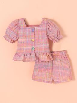 Hopscotch - Plaid Top and Short