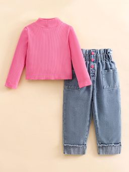 Hopscotch - Ribbed Top and Jeans