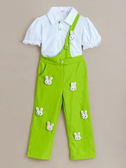 Hopscotch - Bunny Applique Top and Pants