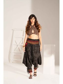 The Veshti Company - Women's Cotton Baggy Bohemian Harem Pants -Ethereal Drift
