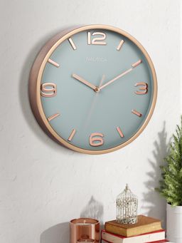 Nautica - Modern Solid Matt Wall Clock, Multi-Color