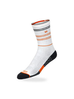 Tego - Unisex Socks Crew Cotton Comfort White