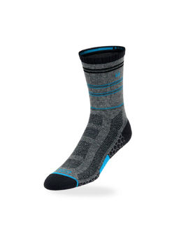Tego - Unisex Socks Crew Cotton Comfort Light Grey