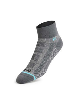 Tego - Unisex Quarter Socks Trail Light Grey