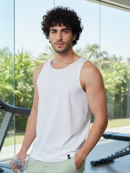 Bewakoof - Men's White Vest