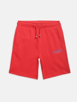 Tommy Hilfiger - Boys Regular Fit Solid Mid Rise Shorts