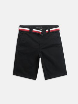 Tommy Hilfiger - Boys Regular Fit Solid Mid Rise Shorts