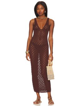 Lovers and Friends - Manu Dress Chocolate